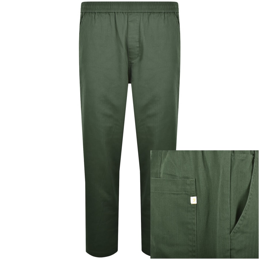 Farah Greenport Trousers Green | Mainline Menswear us